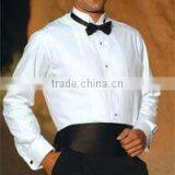 Mens Long Sleeve Wing Tip Collar Tuxedo Shirt thumbnail-2