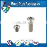 Made In Taiwan High Quality Security Screws Hex Soclet Pin Head Machine Screw thumbnail-1