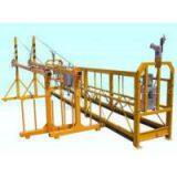 Customized 9M Adjustable Steel Yellow Powered Suspended Platform Cradle Scaffold Systems thumbnail-1
