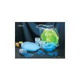 24 pc Flower Picnic Set W/printed Cups thumbnail-1