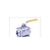 Tree-pieces ball valve