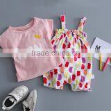 Summer Girls Baby Floral Romper Clothes Newborn Baby Printed Jumpsuit thumbnail-4