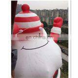 Outdoor Christmas Inflatable Santa Claus Hanging on the Wall for Christmas Deciration thumbnail-4