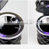 1PC Blue LED Light Portable Car Auto Travel Cigarette Cylinder Ashtray Holder Cup Free Shipping thumbnail-2