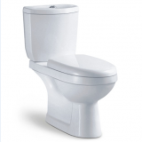 Wholesale Ceramic Manufacturer Two Piece Washdown Dual Flush wc p Trap Cheap Price Toilet wc Bowl for Bathroom Used thumbnail-3