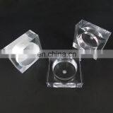 Custom Thick Large LED Dome Light Clear Acrylic Square Display Base thumbnail-5