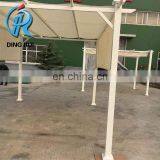 Aluminum Frame Material and PVC Sail Material Solid Roof Gazebo
