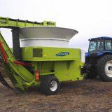 Electric Motor Driven Large Farming Cattle Feed Drum Shredder Machine for Cornstalk Straw Silage