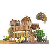 New Type Fun Children Outdoor Wooden Playground Big Slides for Sale thumbnail-5