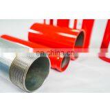 1" Galvanized Red Epoxy Welded Steel Pipe Thread End ASTM A795 SCH 40 thumbnail-2