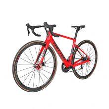 TWITTER 2021 New Arrival 700c Full Carbon Road Bike Complete Disc Brake Hidden Cables 105 Groupset 22 Speed Gravel Road Bicycle thumbnail-4