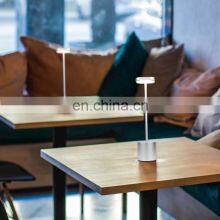 Waterproof IP54 Restaurant Bar Cordless Led Table Lamp in Gold thumbnail-2