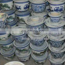 Chinese Small and Big Size Ceramic Planter Flower Pots for Indoor and Garden thumbnail-2