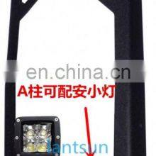 Кронштейн J002 для джипа Jeep Wrangler JK 2007 - 2017, кронштейны для ветрового стекла -02 с держателем A для 50-дюймовой прямой светодиодной светильной панели LANTSUN thumbnail-2