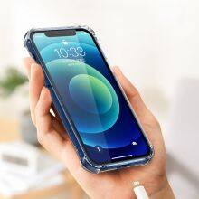 Plastic Phone Case Packaging Shockproof Thin Transparent Crystal Clear Tpu Bumper Back Cover For Iphone 7 8P Xr 12 13 14 Pro Max thumbnail-4