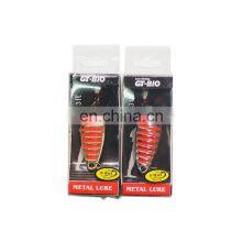 GT-BIO Metal Jig Spoon Lure 2-10g Artificial Bait Shore Slow Jigging Super Hard Lead Bass Fishing Tackle thumbnail-3