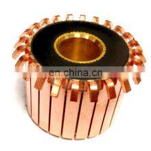 Electric Brush Hook Type Starter Copper 24 Segments Dc Motor Armature Commutator thumbnail-3
