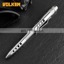 High Quality Stainless Steel With LED Lamp Outdoor Multifunctional Tactical Pen Outdoor Self-defense Tool thumbnail-2