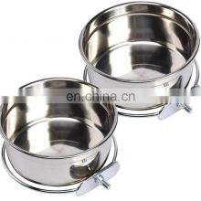 Bird Feeding Bowl Dish Parrot Food Bowl Bird Cage Water Bowl With 12CM Long 5CM Wide thumbnail-1