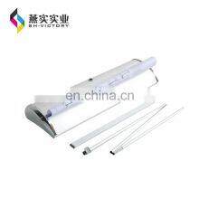 Luxury Wide Base Roll up Banner Stand (aluminum+Magnet Cover,double Oxford Bag,electroplating Cover) thumbnail-2