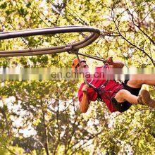 Customized Roller Coaster Zip Line For Amusement Park thumbnail-3