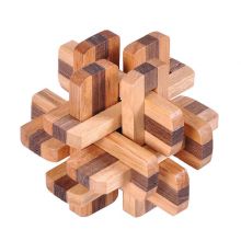 Wooden Kongming Locks Toys Puzzle Brain Teasers