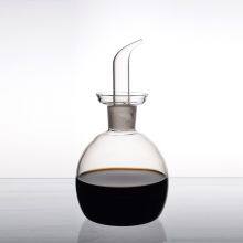 Customized Borosilicate Glass Olive Oil Vinegar Bottle Glass Oil Cruet With Spout thumbnail-5