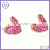 Wholesale Star Shape Enamel Stud Earrings thumbnail-6