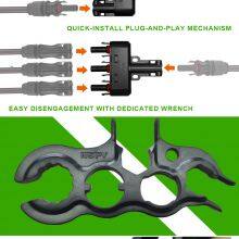 NSPV Solar Panel Parallar Series Compatible DC1500V 3 in 1 Branch Connector thumbnail-5