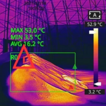Raythink RM620 Portable IR Camera With 0.05°C Thermal Sensitivity & 30m Detection Range thumbnail-5