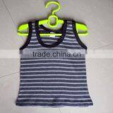 0.42USD Wholesale Stock Hot Sales Fashion Style Summer Blank Colorful Cotton Cheap Wholesale Kids Singlets/Vest ( Kctbx002) thumbnail-5