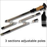 300G Duralumin 7075 Inner Lock System 3 Shaft Heating Print Trekking Pole thumbnail-2