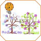 Wooden Rubber Stamp Apple Tree 7 Pcs for Kids thumbnail-2