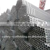 BS1139 hot dip galvanized scaffolding steel pipe