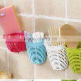 Mini Plastic Storage Rack Bathroom Sucker Small Storage Box thumbnail-2