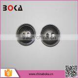 2015 Wholesale Classic Black Round Shape Plastic Buttons With Holes Yiwu Factory on Direct Sale thumbnail-2