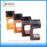 2015 New Products Wood Grain Plastic Charging Stand for Apple Watch thumbnail-1