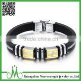 Top Quality Charms Fitness Bracelet Silicone Material Quality Choice thumbnail-1