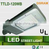 UL Approved ,MODULAR 120W LED STREET LIGHT BY OSRAM thumbnail-1