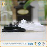 12oz Paper Cup Lid Black and White thumbnail-6