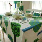 Printing Green Tree Pattern 100% Cotton Canvas Printed Fabric for Curtain thumbnail-2