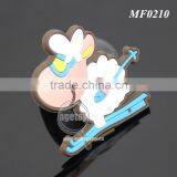 Promotional Souvenir Cute Ireland Sheep Shaped Soft Rubber Injection Molding Cheap PVC Fridge Magnet thumbnail-4