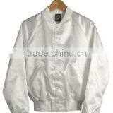 Custom Stlye Plain Satin Jacket,custom Fashion Made Satin Letterman Jacket,custom Made Plain Satin Jacket thumbnail-1