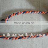 2012 Hot selling baseball nylon rope necklace