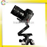 Huizhou photography foldable camera dslr tripod head/aluminum flex pan tilt head/portable camera ball head