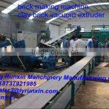 Henan Good Quality Red Clay Brick Machine(Double Grade Vacuum Extruder for Clay Bricks)