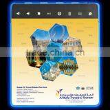 USB Multifunction Webkey Mouse Mat With Full Color Printing thumbnail-1