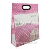 Handled Style and Non-woven,eco Non Woven for Reusable Shopping Bag Material Customized Shopping Bag