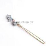 Bent Hand Scratch Brushes With Handle, Length 245 mm or 9 3/5" thumbnail-1