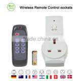 Smart Wireless Remote Control Socket Switches UK Plug K09 1+1 thumbnail-1